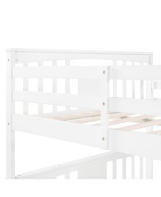 + Full Over Full + Wood + Drawers & Ladder + Bunk Bed