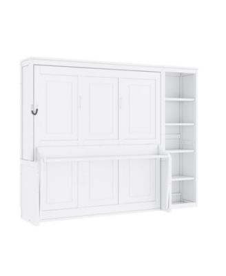 Murphy Bed with Desk and Bookshelf