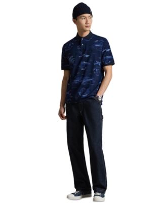 Men's Short-Sleeve Animated Mesh Shirt