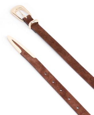 Modern Saddle Leather Belt
