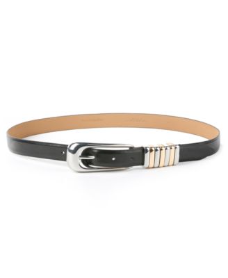 Metal Core Oversized Buckle Belt