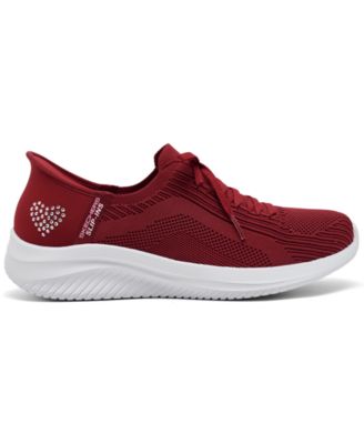 Women's Slip-Ins: Ultra Flex 3.0 - Heart Me Slip-On Casual Sneakers from Finish Line