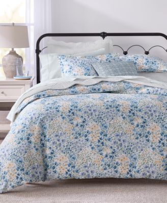 Meadow Floral 3-Pc. Duvet Cover Set, Full/Queen