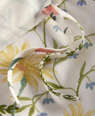 Daisy Blooms 3-Pc. Duvet Cover Set, Full/Queen