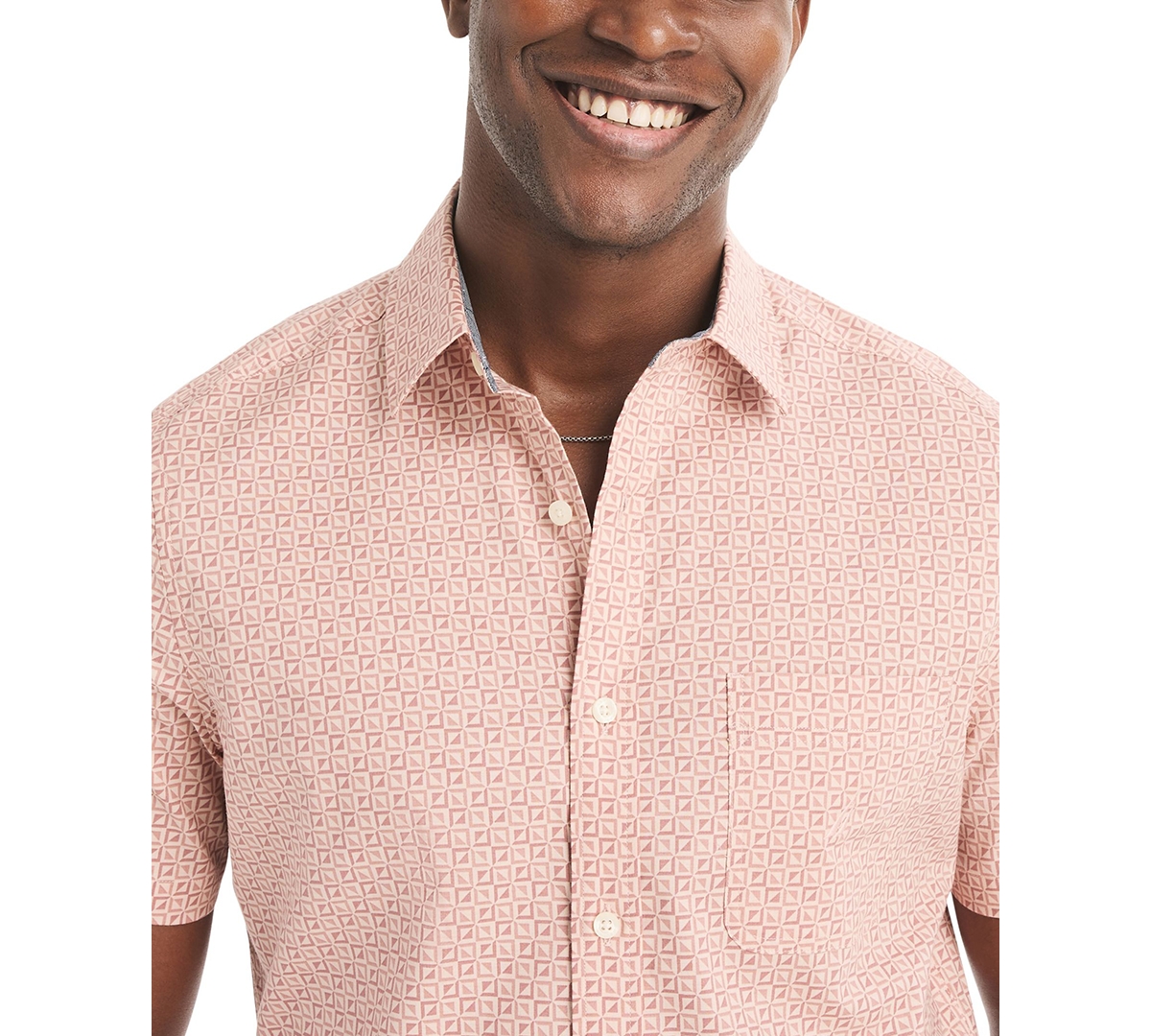 Nautica Men's Printed Short-Sleeve Shirt