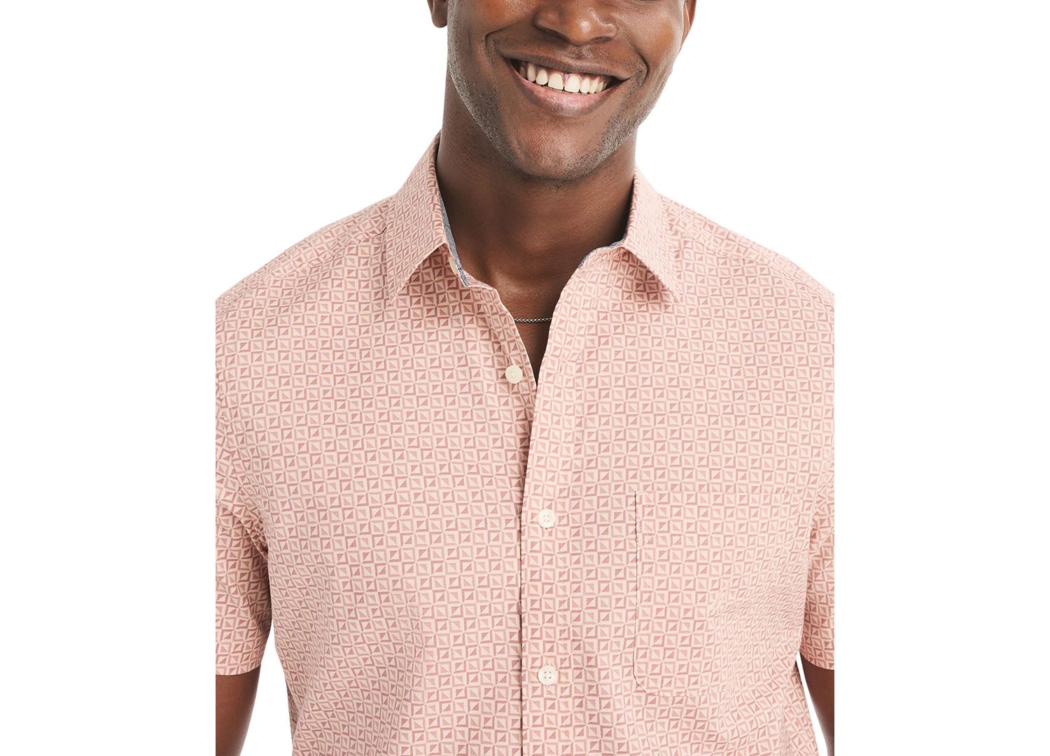 Men's Printed Short-Sleeve Shirt