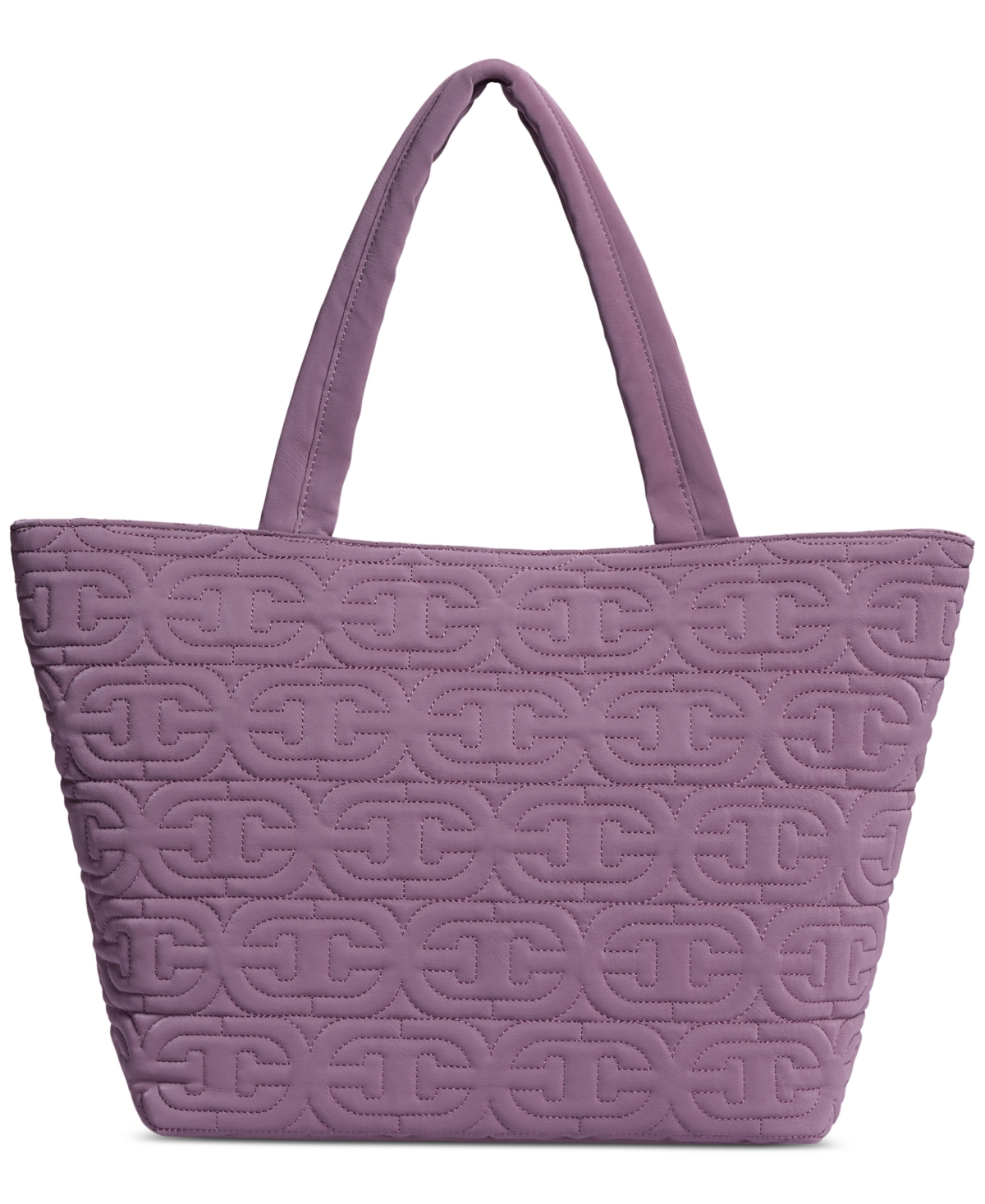 Sam Edelman Ethyl Quilted Logo Top Zip Extra Large Handbag