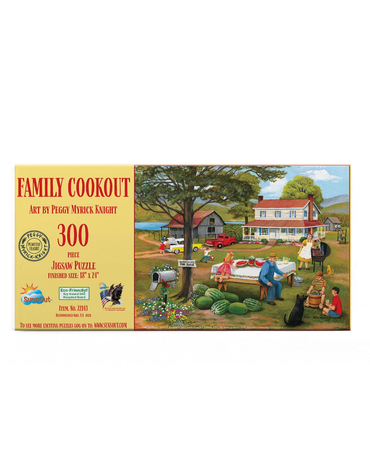 SunsOut Family Cookout piece Jigsaw Puzzle for Adults