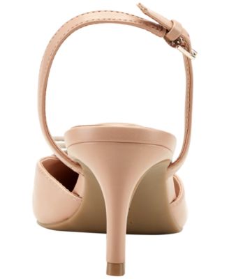 Women's Pracen Bow Slingback Kitten Heel Pumps