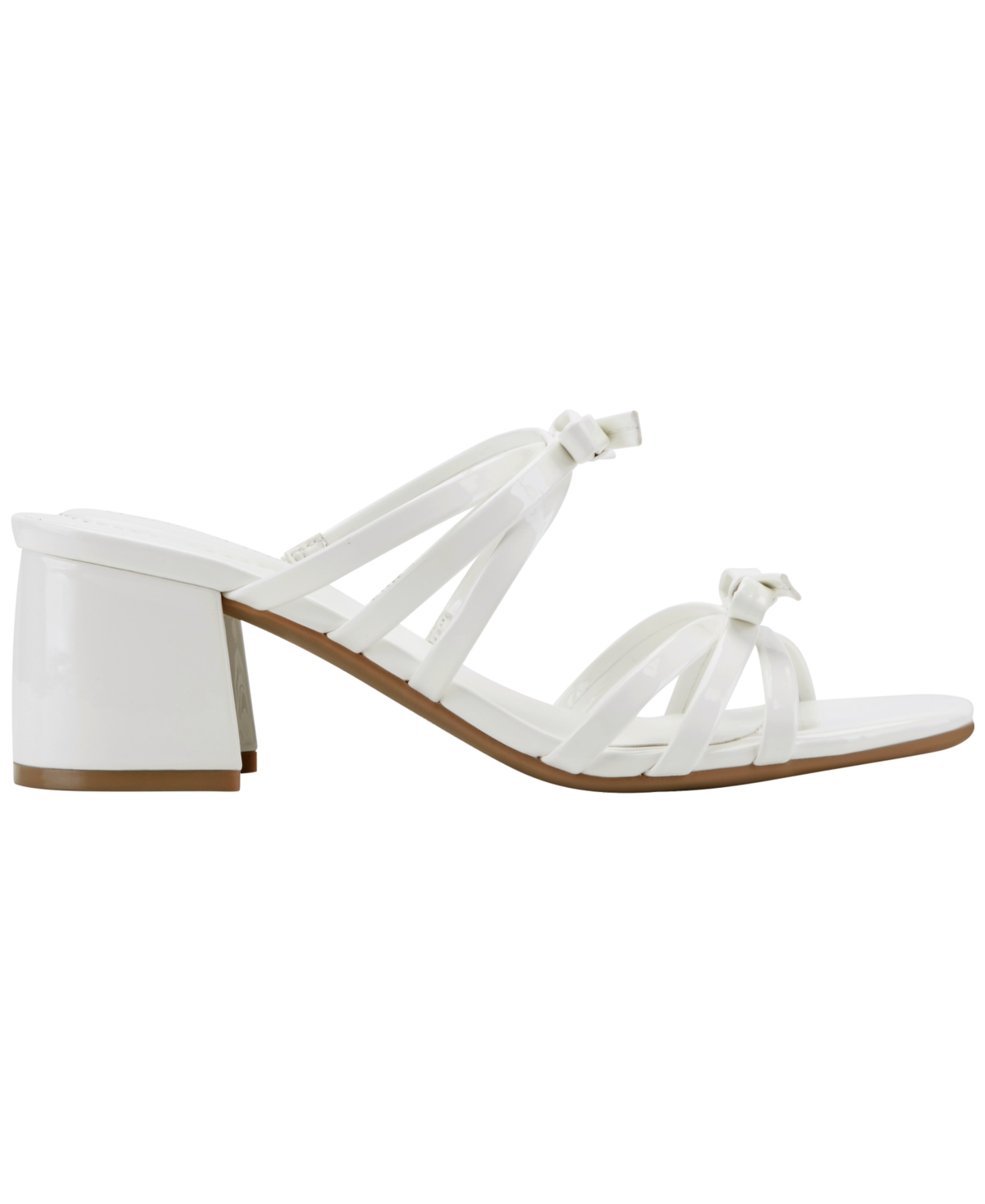 Bandolino Women's Mattien Strappy Bows Slip-On Dress Sandals