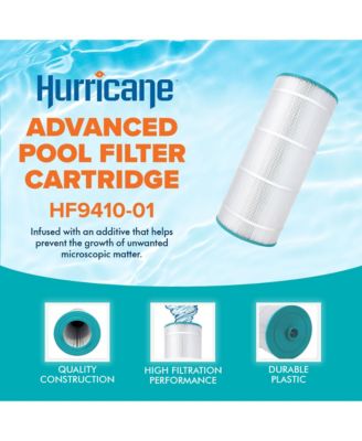 HF9410-01 Advanced Pool and Spa Filter Cartridge Replacement, White