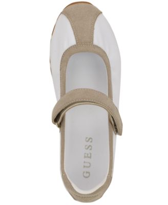 Womens Treece Suede Sporty Mary Jane Flat Sneakers