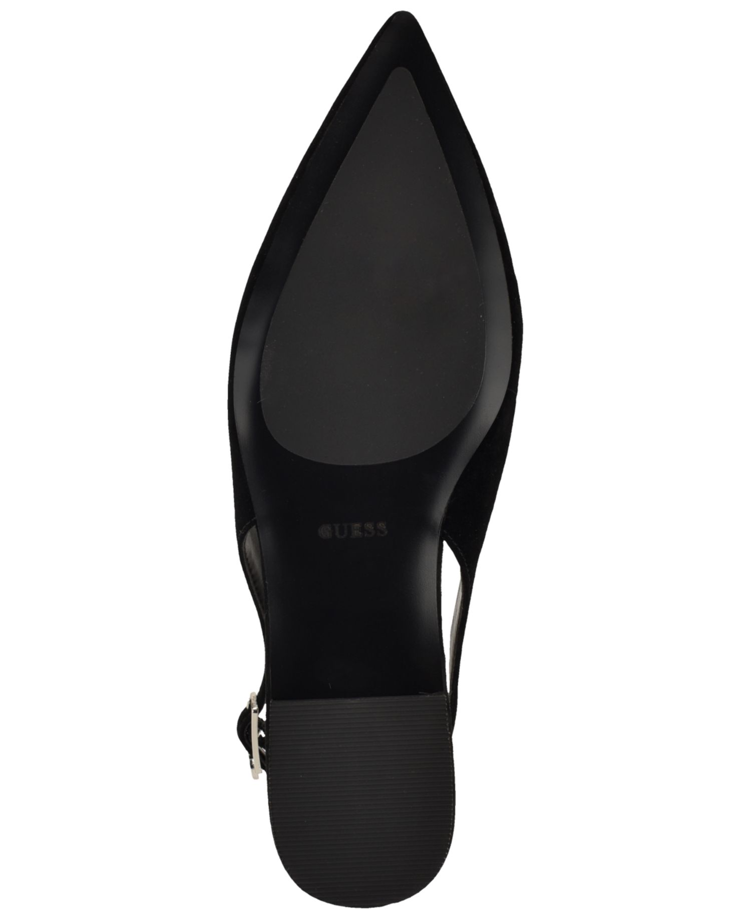 Womens Dorazio Suede Pointed Toe Slingback Flats