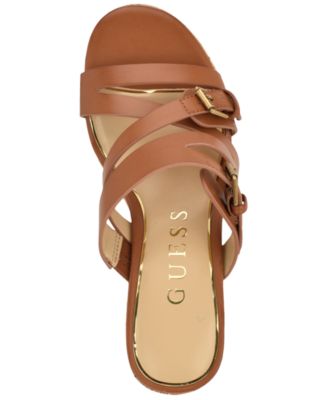 Women's Nailah Strappy High Platform Wedge Sandals