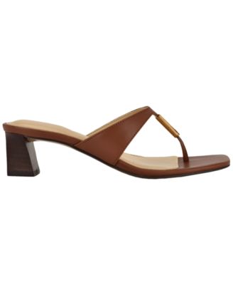 Women's Yaiza Leather Block Heel City Sandals