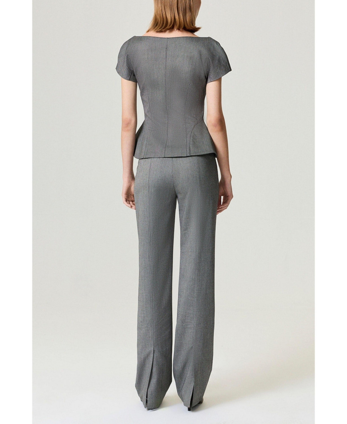 Nocturne Women's Side Slit Tailored Pants