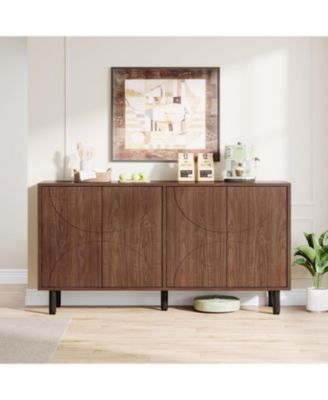 Sideboard Buffet Cabinet with Storage, 55"