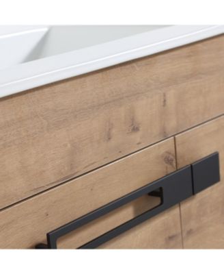 24 Inch Freestanding Bathroom Vanity or Floating is Optional Conversion.2418-00324IMO-1(KD-Packing) Only Including Cabine