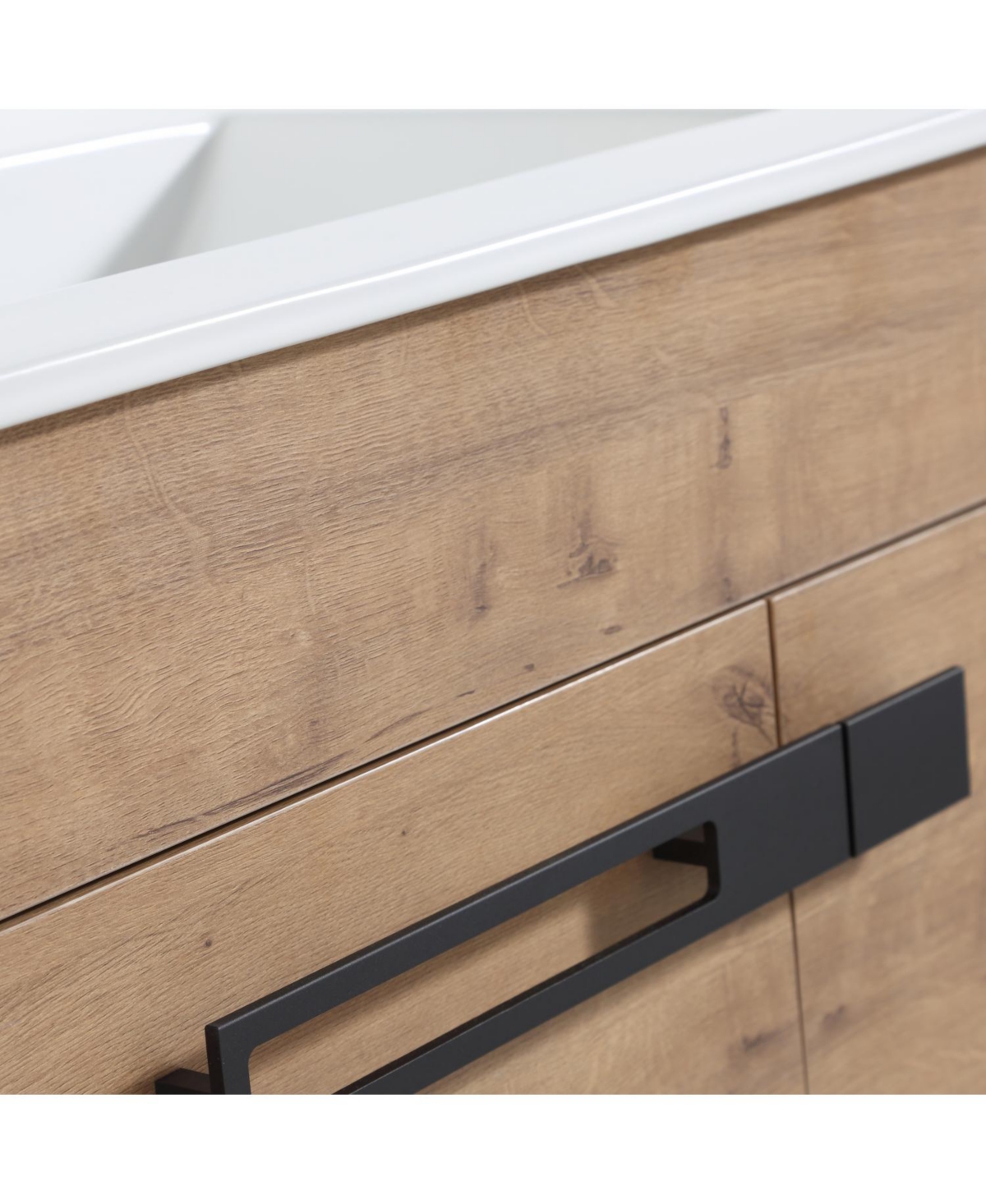 24 Inch Freestanding Bathroom Vanity or Floating is Optional Conversion.2418-00324IMO-1(Kd-Packing) Only Including Cabine