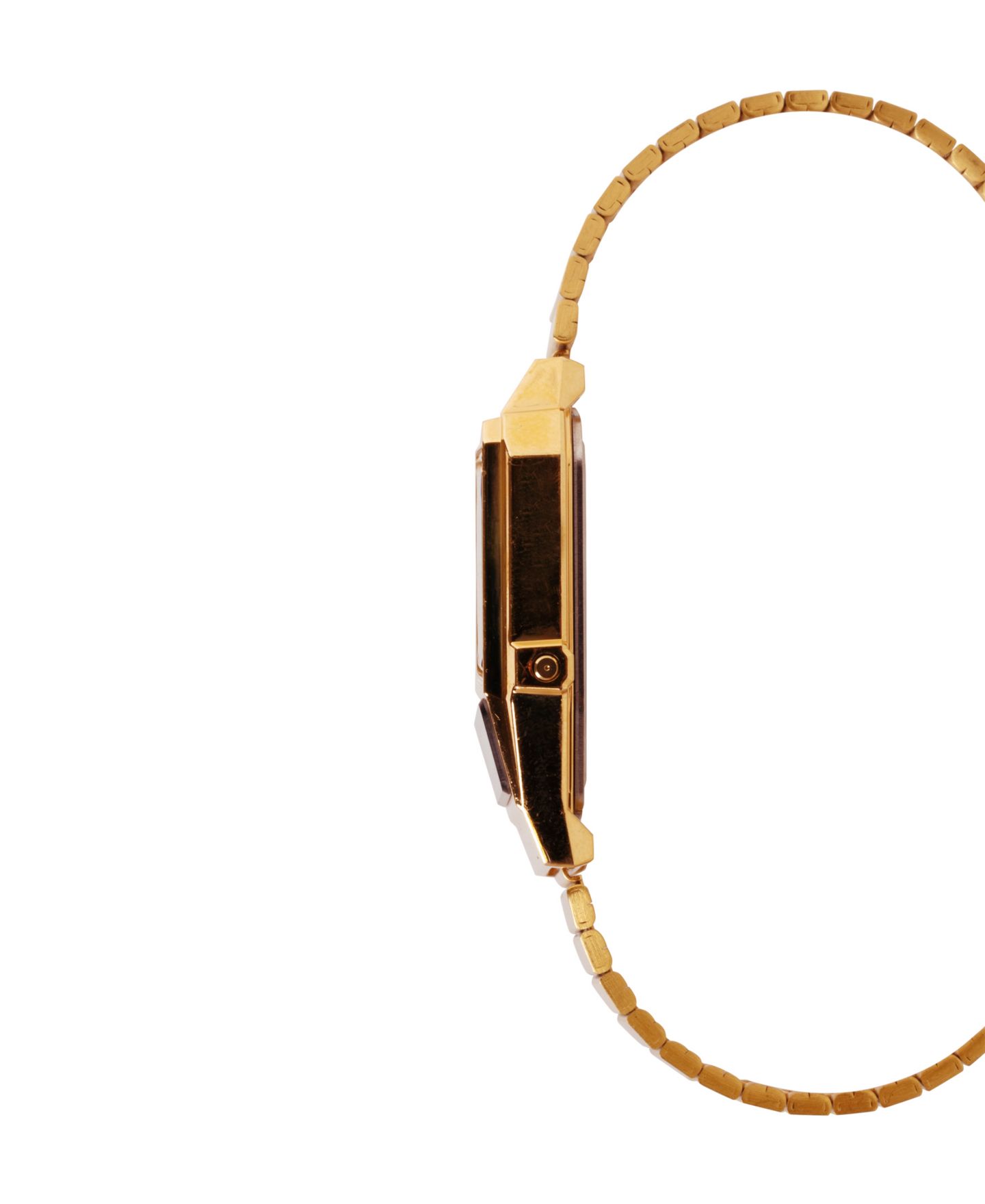 Мужские часы Casio Japanese Quartz Gold-Tone Stainless Steel Watch, 32.1mm — фото 2