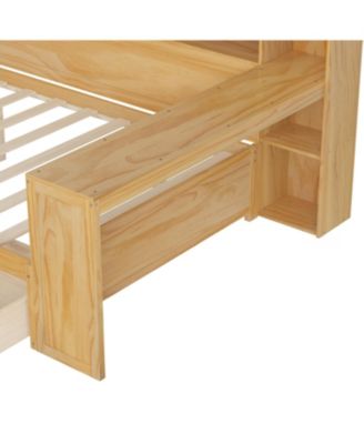 Pc Wooden Storage Desk Daybed