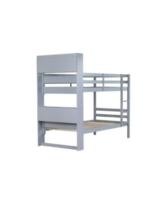 Twin size Upholstered Platform Bed with Storage and Drawers