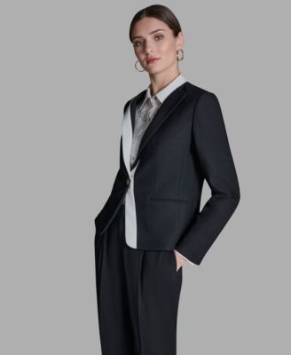 Women's Long-Sleeve One Button Jacket