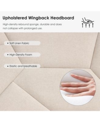 + Full-Size + Wood/Metal (if applicable) + Storage Headboard, No-Noise Platform, Sturdy Slats, Box Spring Unnecessary + Bed Frame