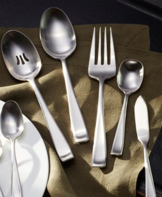 Satin Moda 65 Piece Flatware Set, Service For 12