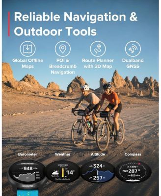 Race S Titanium GPS Sports Watch with AMOLED Touchscreen, Heart Rate and Fitness Tracker