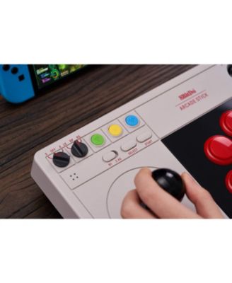 Retro Arcade Fight Stick for Nintendo Switch & Windows - Supports Wireless Bluetooth, 2.4G Receiver and Wired Connections