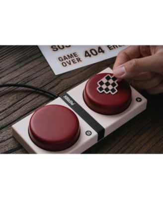 Retro Programmable Bluetooth Wireless Mechanical Gaming Keyboard - Fami Edition - 85HA01