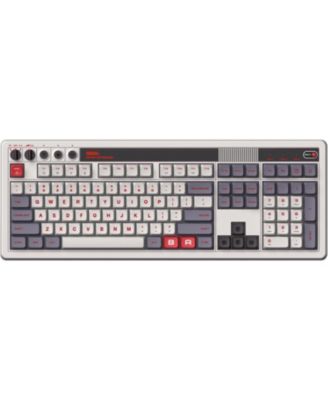 Retro Wireless Gaming Mechanical Keyboard with Number Pad for Windows and Android - N Edition