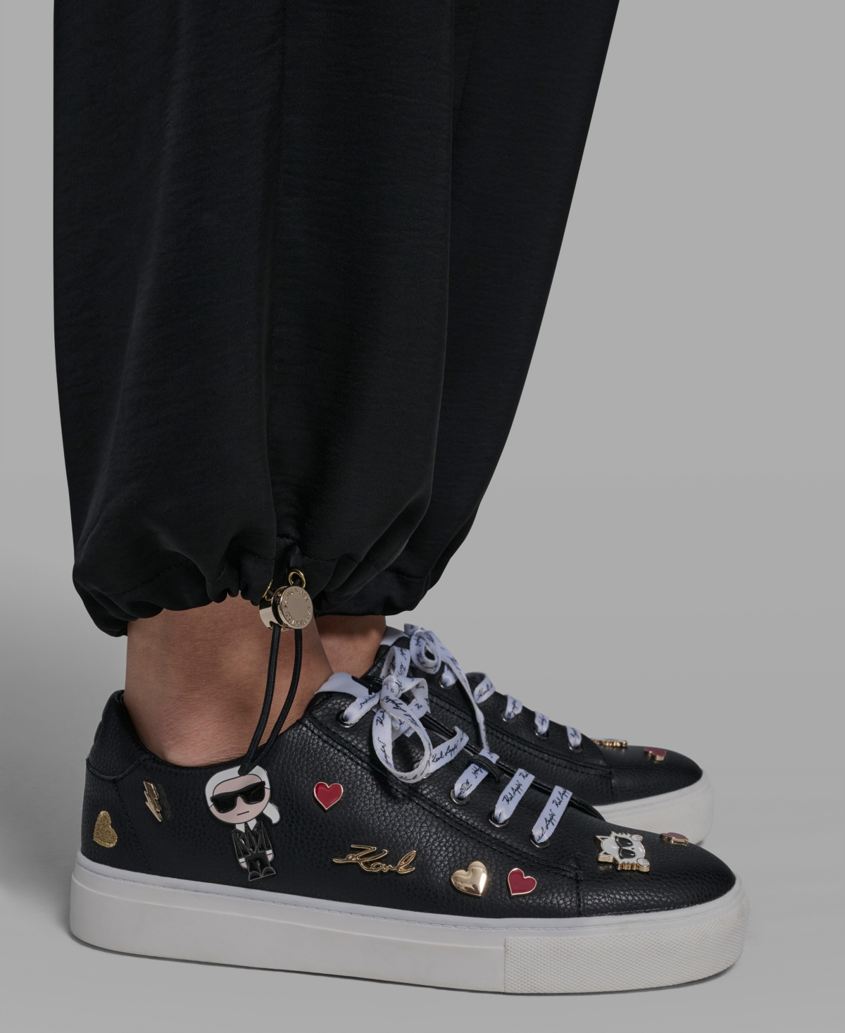 Karl Lagerfeld Paris Women's Cropped Cargo Pants