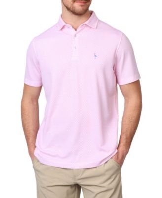 Men's Geo Floral Modal Pique Polo