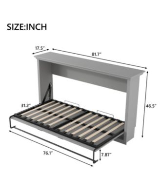  Murphy Bed, can be Folded into a Cabinet