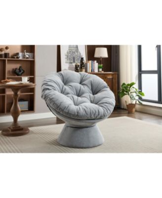 Oversized Swivel Accent Chair