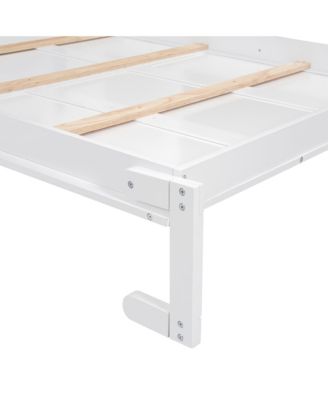 Streamdale Full Size Murphy Bed Wall Bed with Shelves