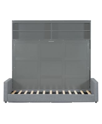 Queen Size Murphy Bed Wall Bed with Sofa