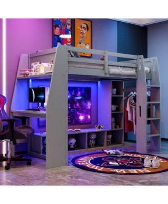 Streamdale Gaming Loft Bed with