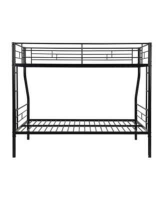 Twin Over FULL Metal Bunk Bed, No Box Spring Needed, Large Under Bed Storage, Easy Assemble