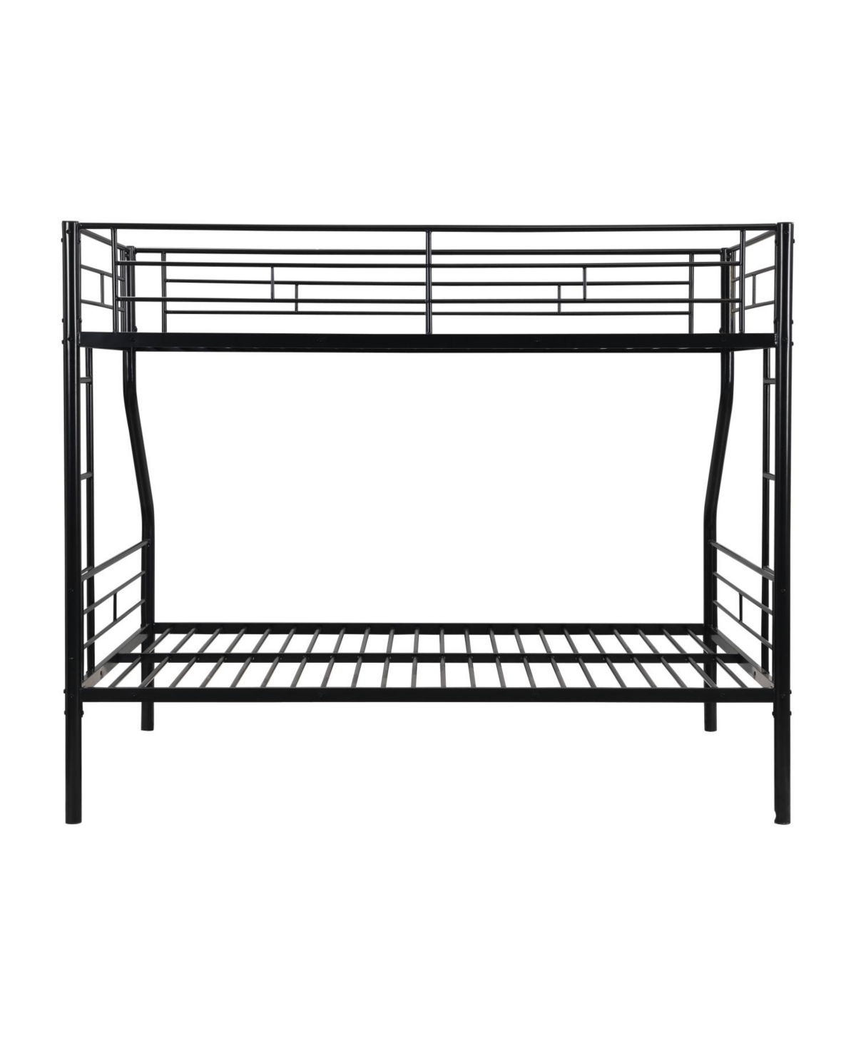 Streamdale Furniture Twin Over Full Metal Bunk Bed, No Box Spring Needed, Large Under Bed Storage, Easy Assemble