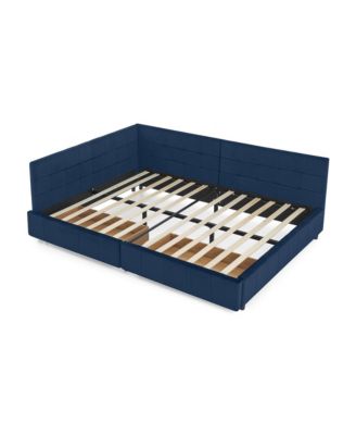 Streamdale Tufted Upholstered Bed Frame with Comfortable Backrest