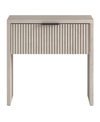 Kenslow 24" Wide Rectangular Fluted Nightstand