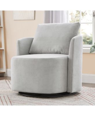 Swivel Accent Barrel Chair
