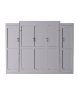 Murphy Bed with Wardrobes & Shelves