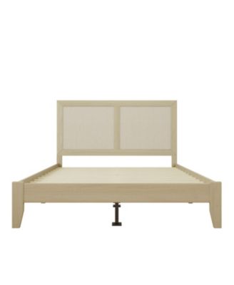 Solid Wood Platform Queen Bed