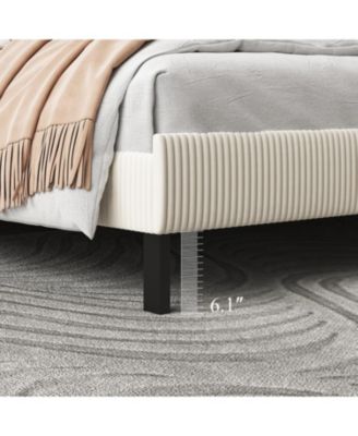 King Bed Frame Bandaged Headboard