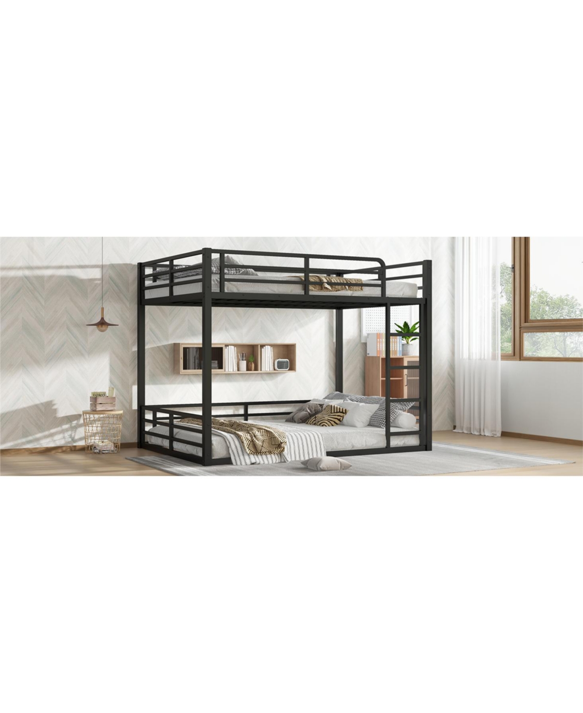 Streamdale Furniture Full over Full Metal Bunk Bed