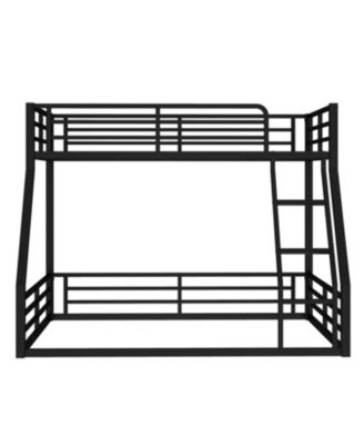 Metal Twin XL/Queen Bunk Bed Frame - Heavy Duty